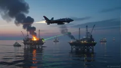 Ukrainian Drones Target Russian Oil Production in Caspian Sea, Halting Key Operations