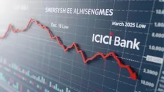 ICICI Bank Stock Dives 1.98% to March 2025 Low on Prudential IPO Stake Sale