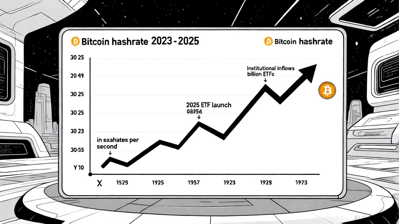 Bitcoin's Surging Hashrate: A Catalyst for Network Resilience and Institutional Adoption