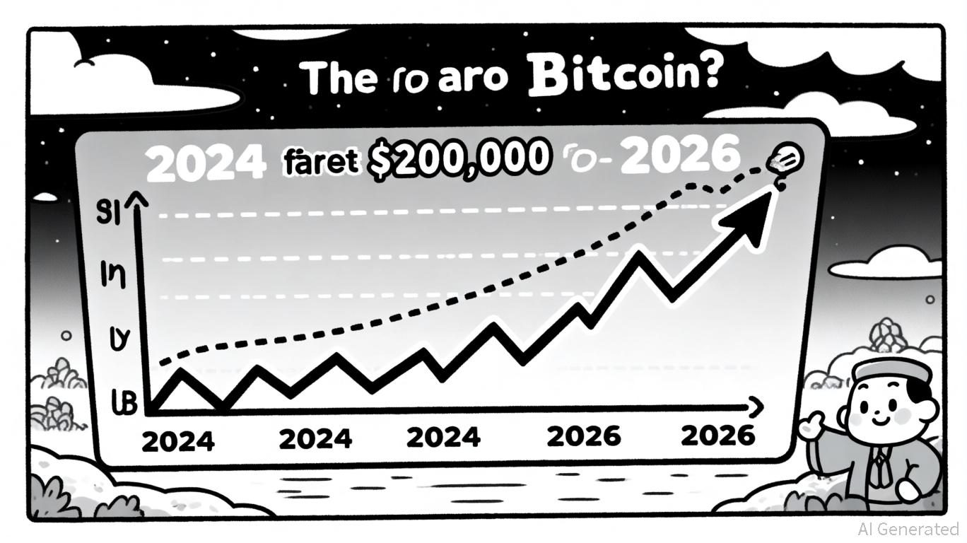 Bitcoin's Path to $200,000: A 2024–2026 Outlook