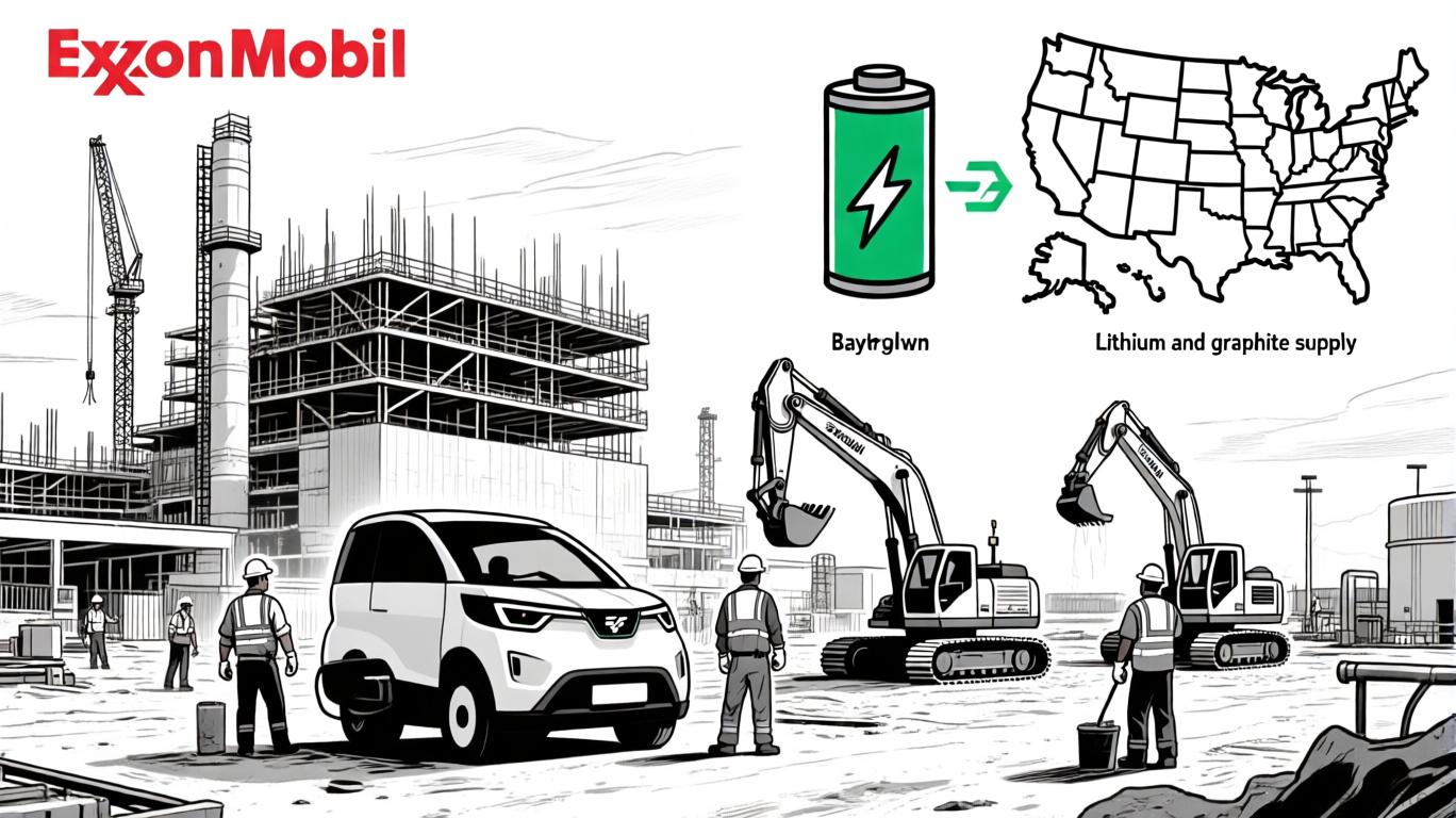 ExxonMobil's Strategic Pivot: Unlocking Energy Transition Opportunities in the EV Battery Supply Chain