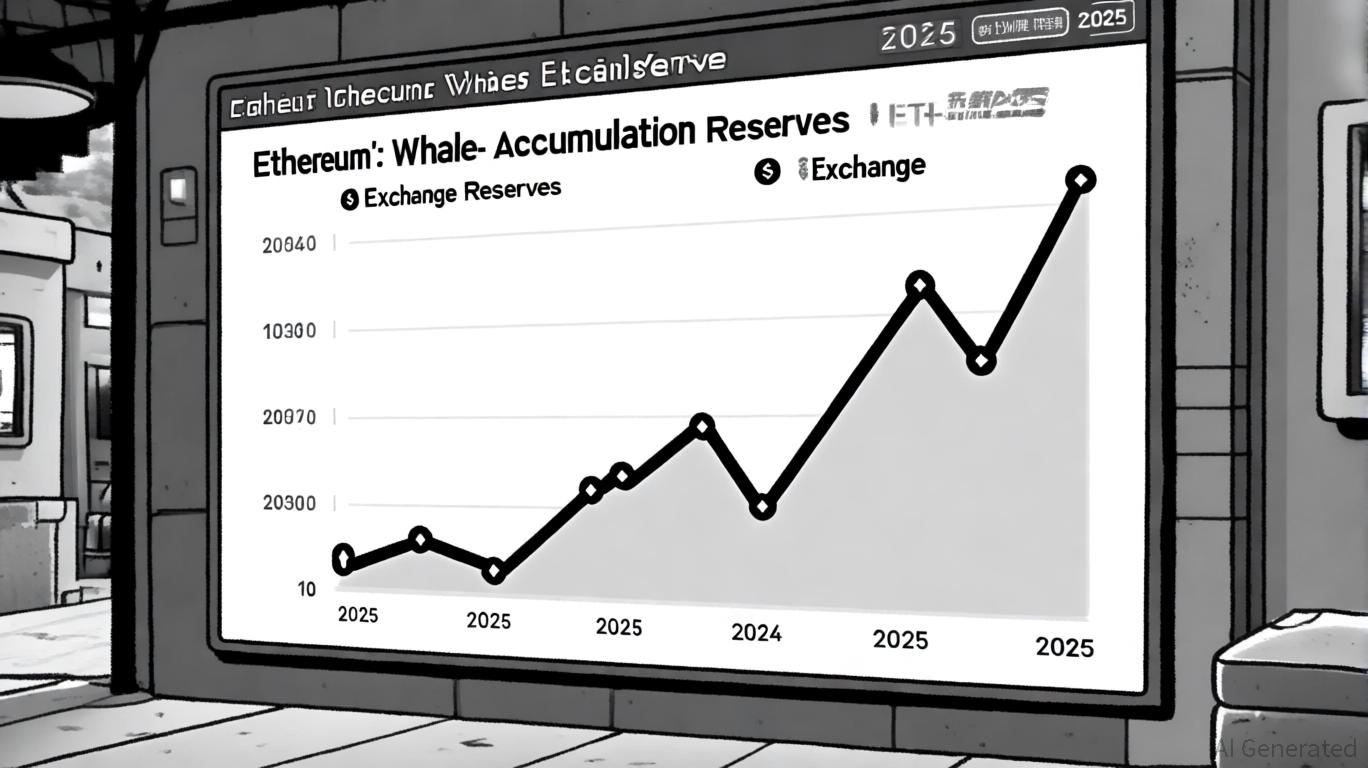 Ethereum's Shrinking Supply and Whale Accumulation: A Bullish On-Chain Narrative Unfolding