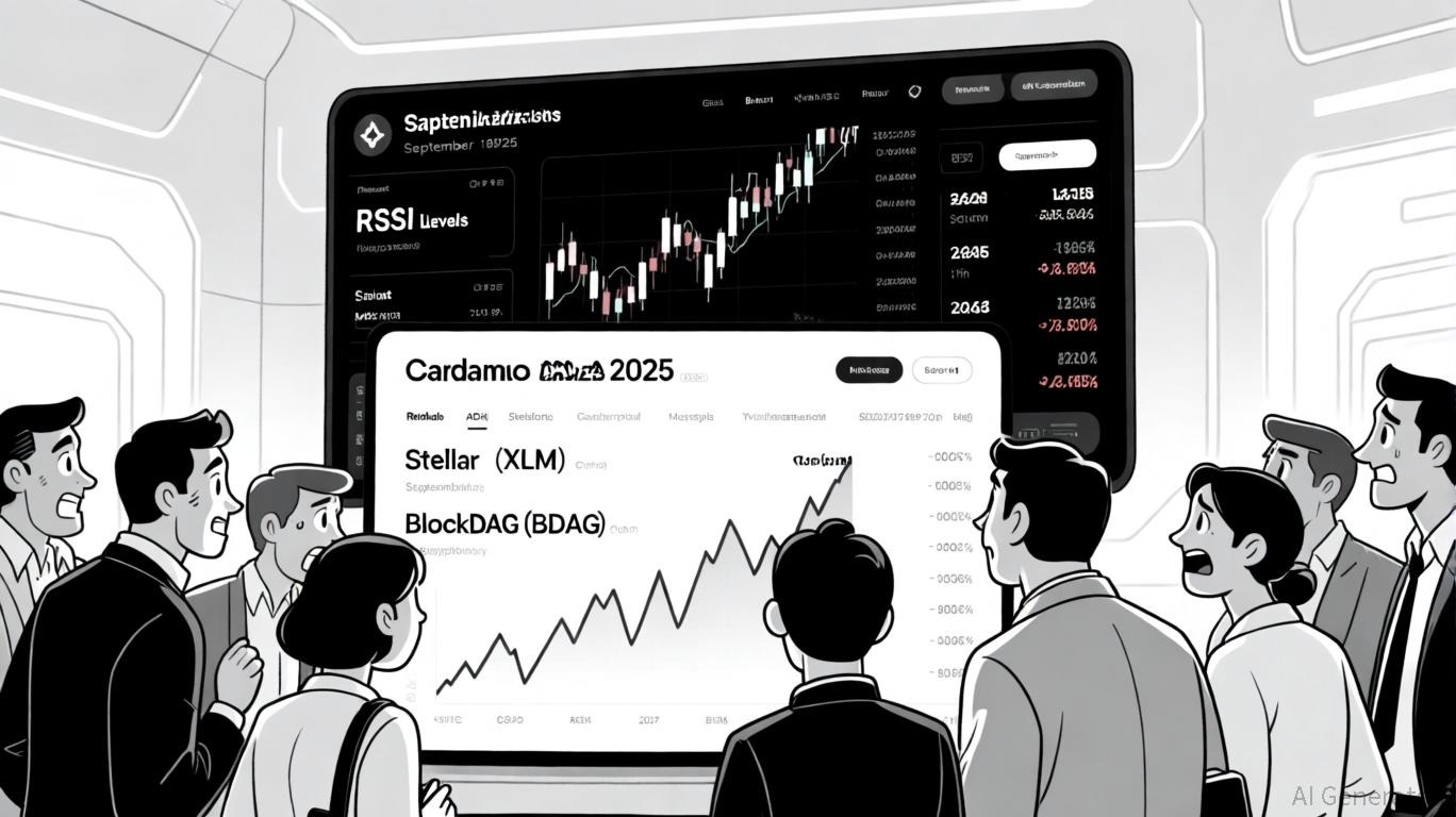 Assessing the Bullish Momentum in ADA, Stellar, and BlockDAG: Is Now the Time to Enter?