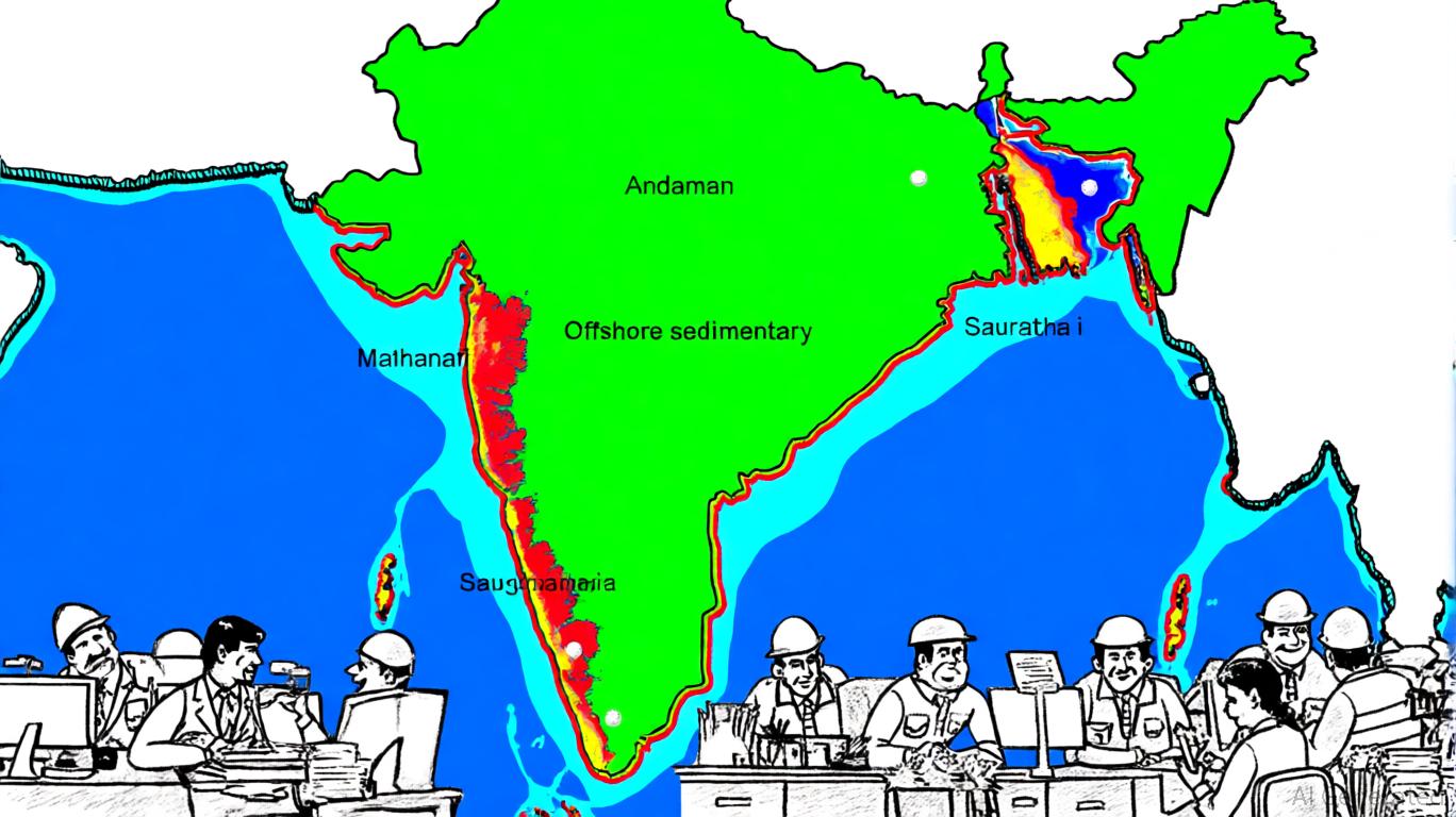 India's Energy Security Push: ONGC and OIL's $385.5m Offshore Drilling Campaign