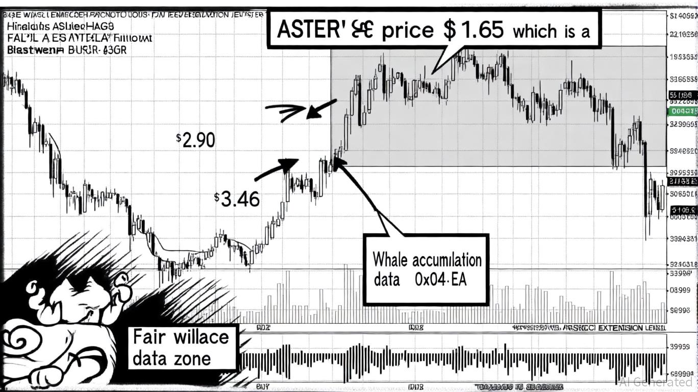 Aster (ASTER) Price Prediction 2025: Whale Accumulation and Fair Value Gap  Retests Signal Potential Rally