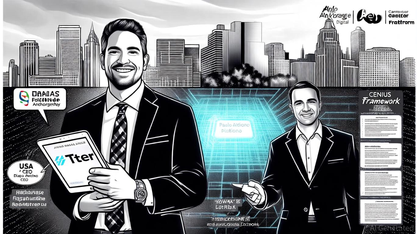 ⚠️CRIPTOVALUTE: Anchorage Digital Bank raddoppia il team dedicato alle stablecoin e lancia il dollaro digitale USAT in partnership con Tether