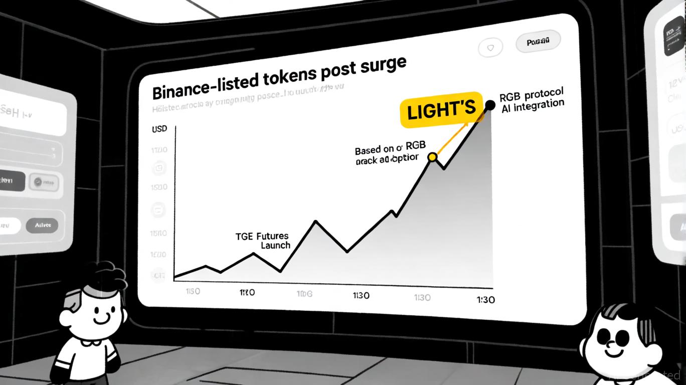 Binance's Listing of LIGHT Perpetual Futures: A Catalyst for Institutional Adoption in AI-Driven Crypto