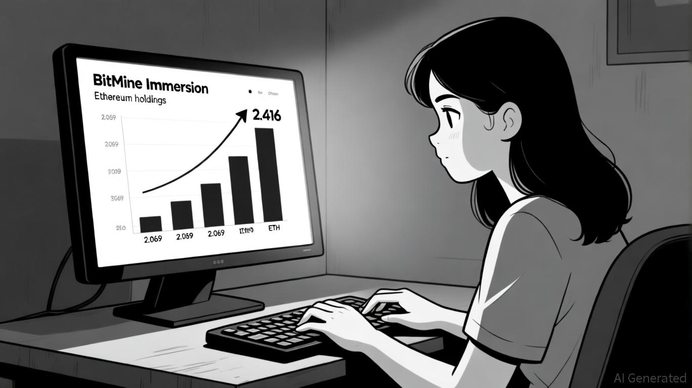 Ethereum Exposure and Institutional Adoption in Crypto Mining: Bitmine Immersion Tech's Strategic Accumulation as a Barometer for Institutional Confidence