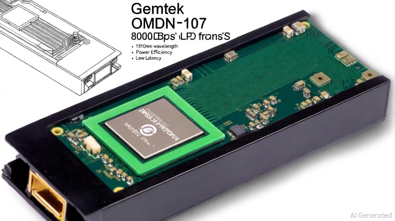Gemtek's OMDN-107 800Gbps LPO Transceiver: A Strategic Catalyst for Next-Gen Data Centers and 5.5G AI Networking