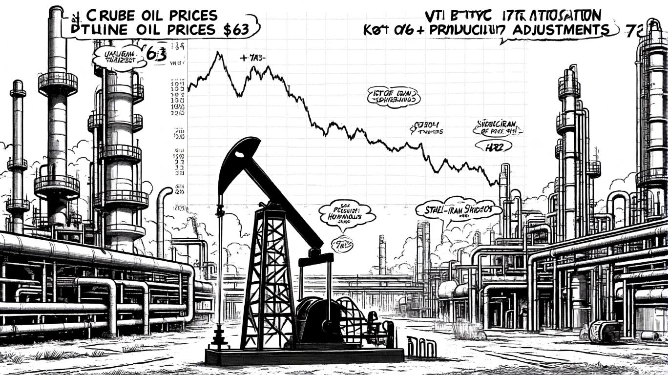 Assessing WTI Crude Oil's Decline Below $63: OPEC+ Supply Signals and ...