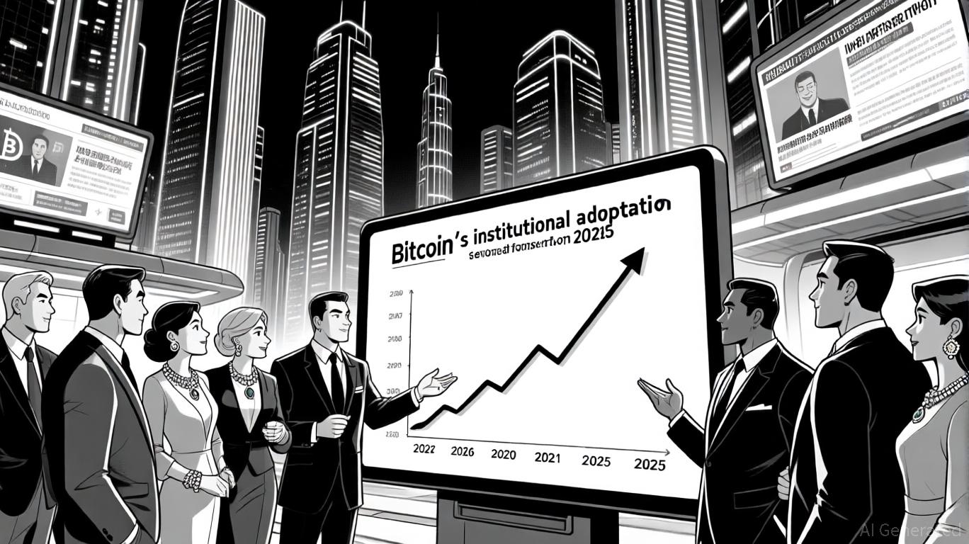 Bitcoin's Institutional Adoption: A New Era of Treasury Strategy and Market Capitalization Alignment