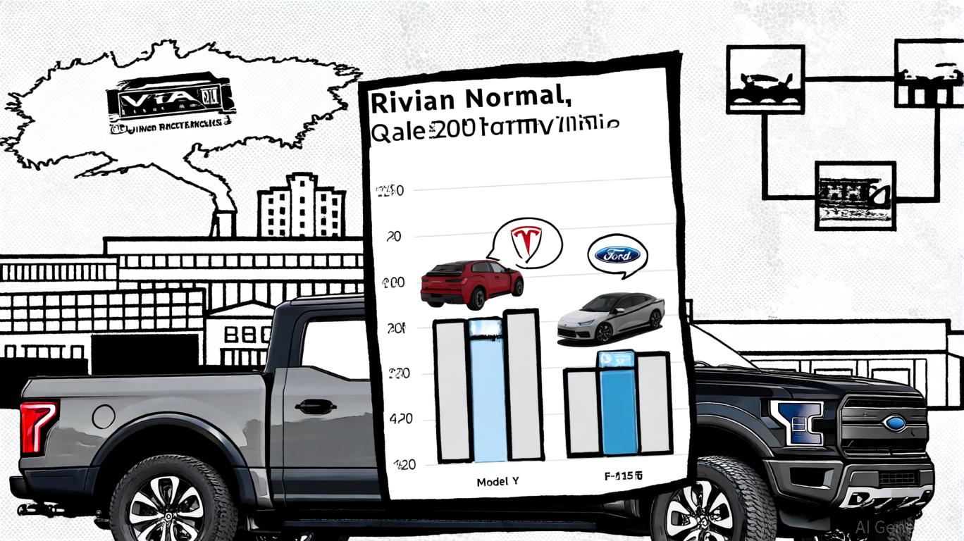 Rivian's Sales Challenges and Their Implications for EV Market Leadership