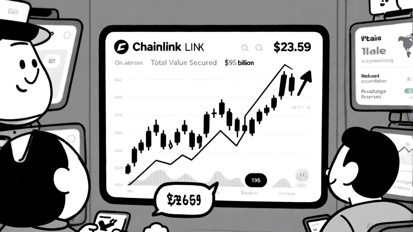 Chainlink's Q4 2025 Price Momentum: On-Chain Growth and Bullish Pennant Pattern Signal Strong Investment Potential