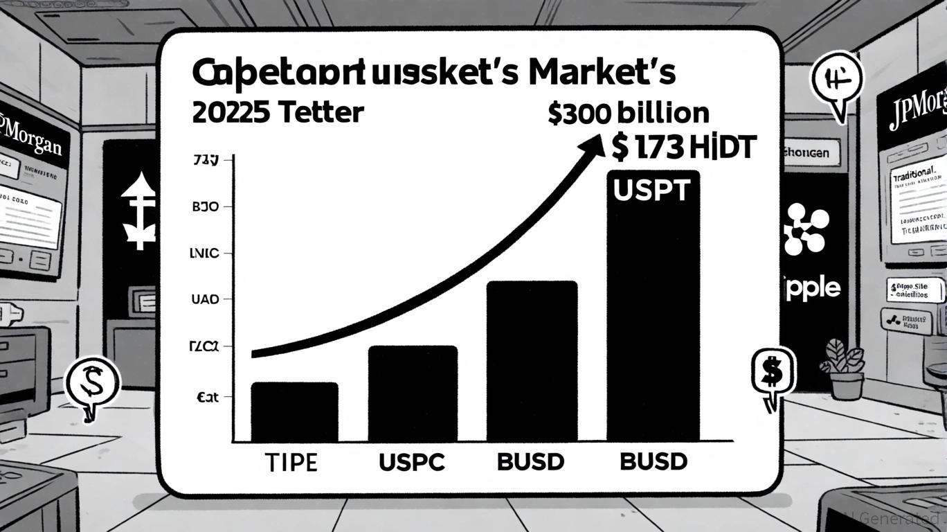 The Surging Stablecoin Market: A $300 Billion Opportunity as Traditional Firms Enter