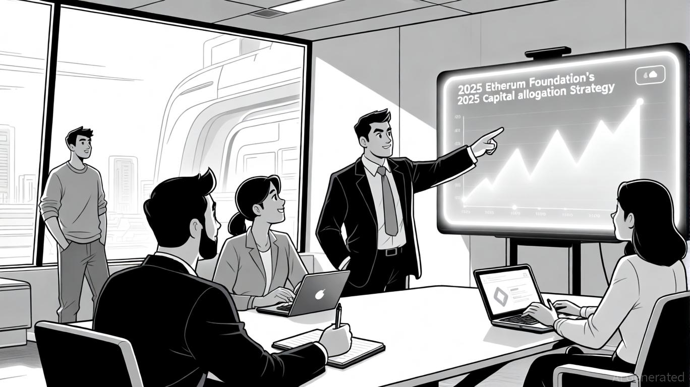 Ethereum Foundation's ETH Sales: Strategic Capital Allocation and Its Impact on Network Sustainability and Investor Confidence