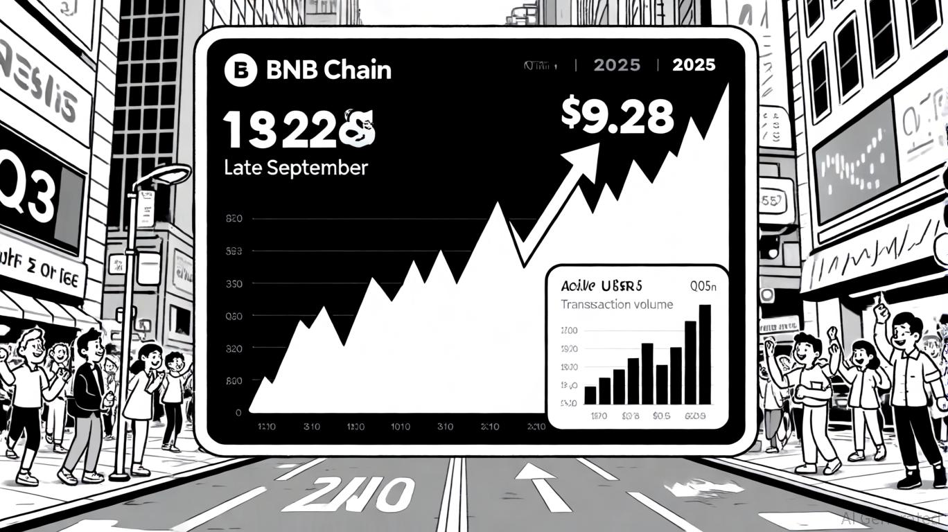 BNB Chain's Surging Fee Revenue: A Network Activity-Driven Power Play in 2025