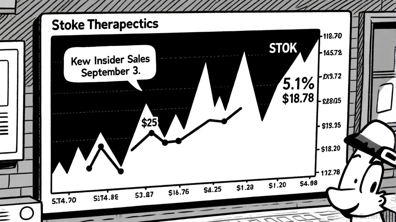 Insider Selling at Stoke Therapeutics: Decoding the Impact on Investor Sentiment and Stock Valuation