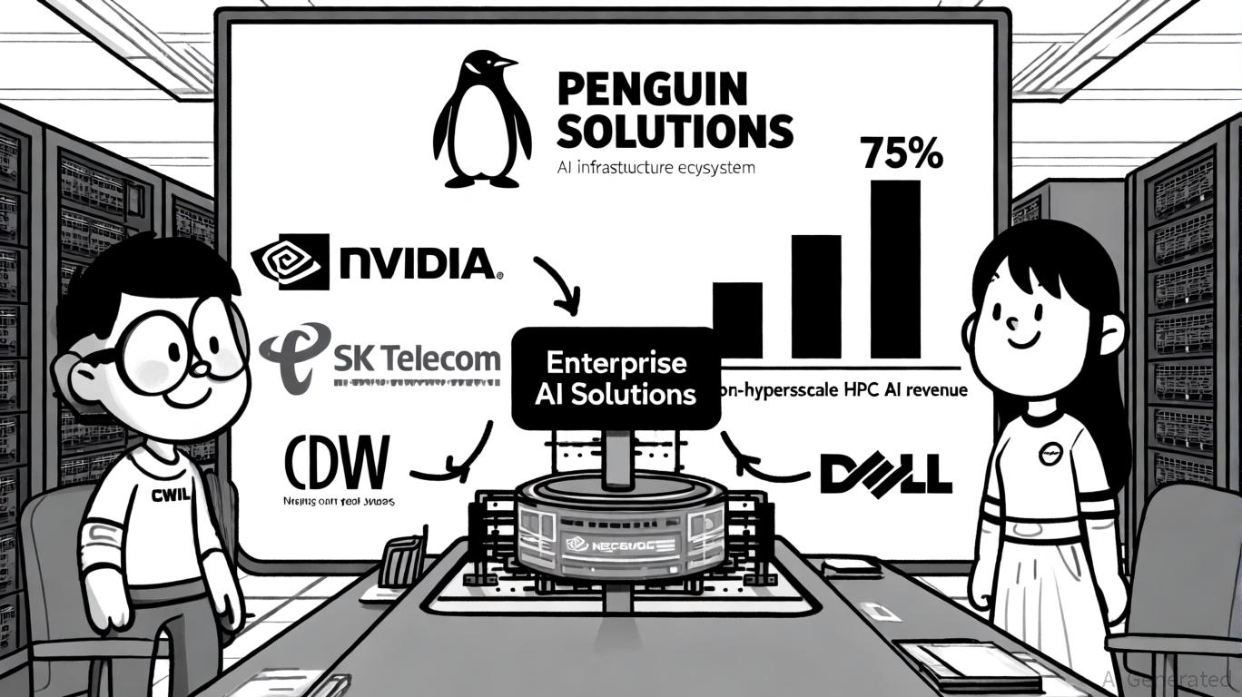 Penguin Solutions' Stock Plunge: CEO's AI Vision vs. Near-Term Headwinds