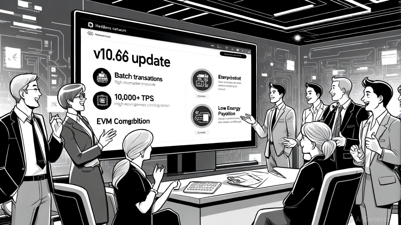 Hedera's v0.66 Update and Its Implications for Enterprise Blockchain Adoption: Operational Efficiency as a Catalyst for Institutional Adoption