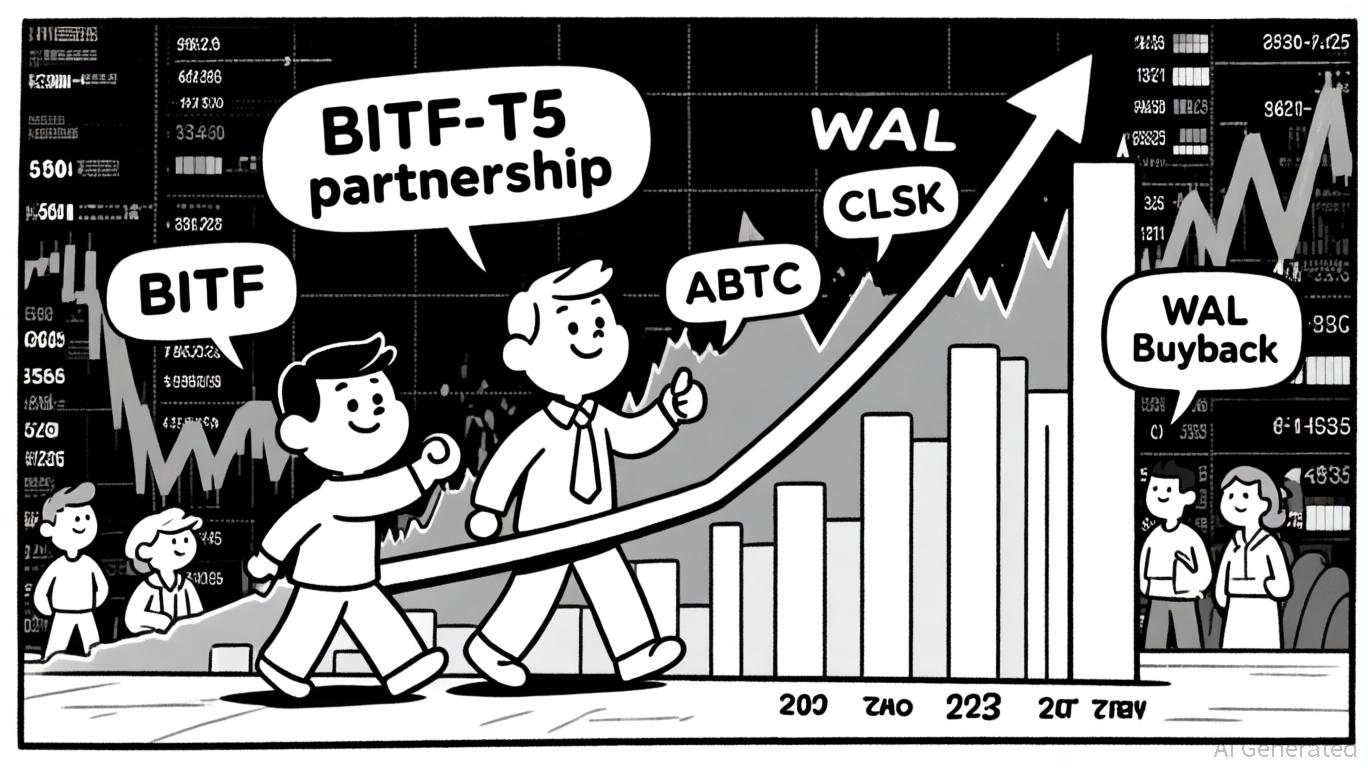 Rising Stars in the Financial Sector: Analyzing Double-Digit Movers BITF,  CLSK, JEF, ABTC, and WAL