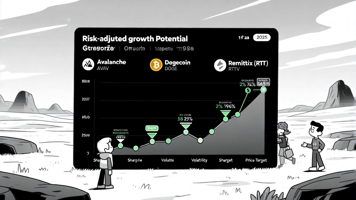 Avalanche (AVAX), Dogecoin (DOGE), and Remittix (RTX): Strategic Entry  Points in a Diversified Crypto Portfolio