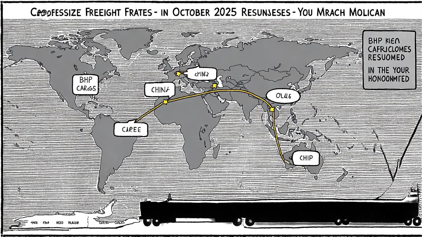 BHP's Iron Ore Shipment to China Signals Strengthening Commodity Demand and Strategic Positioning