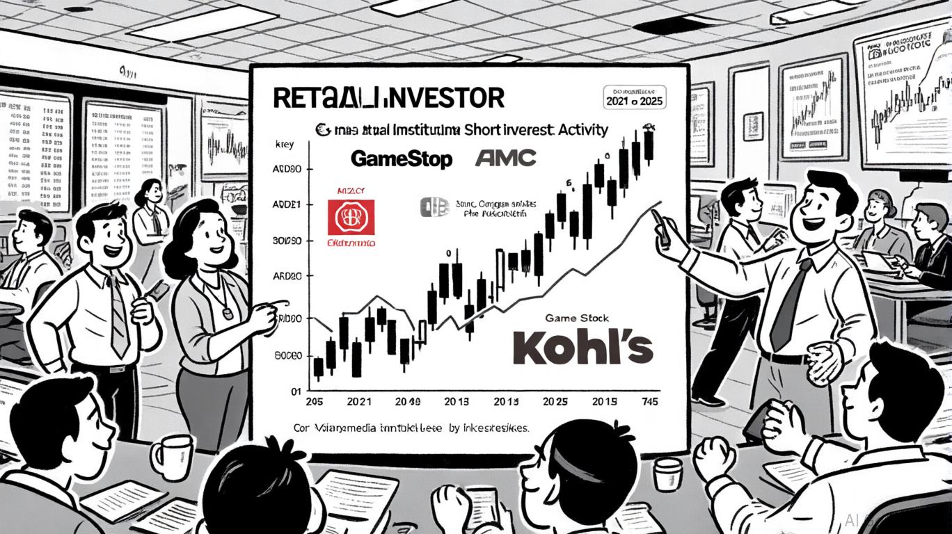 Market Sentiment Shifts and Short Squeeze Dynamics in Retail-Driven Stocks