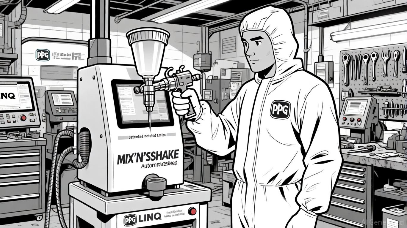 PPG's MIX'N'SHAKE: Redefining Automotive Refinishing Through Operational Efficiency and Competitive Edge