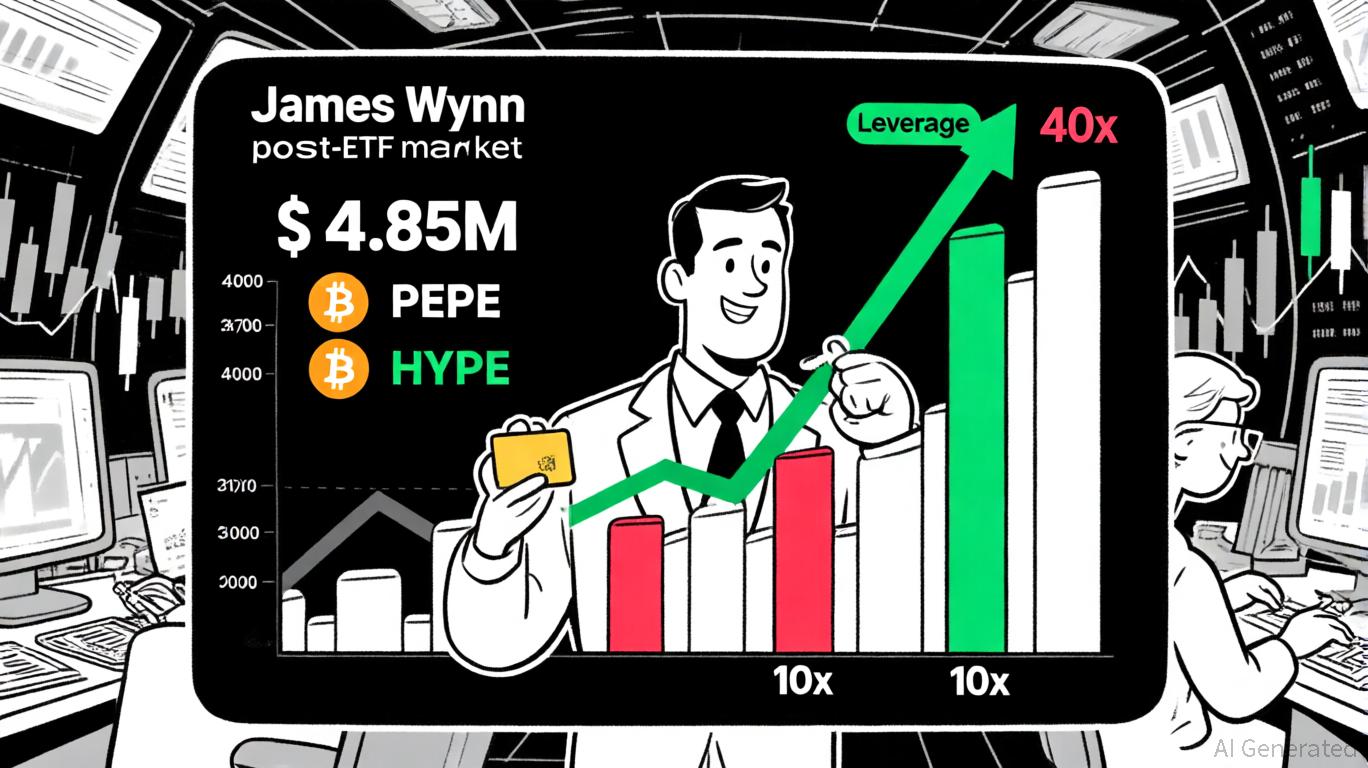 Decoding James Wynn's $4.85M Crypto Bets on BTC, PEPE, and HYPE