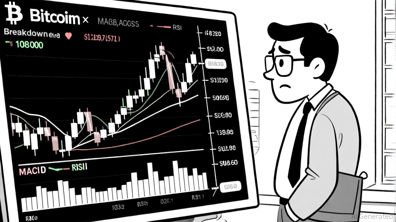 Bitcoin's $108,000 Breakdown: Bearish Momentum and Contrarian Opportunities in a Shifting Cycle