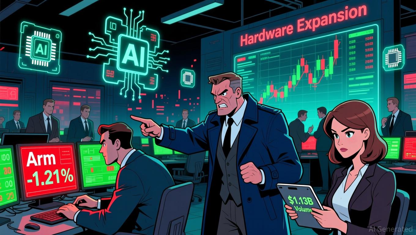 Arm's 1.21% Dip Defies 100th-Place $1.13B Volume as AI-Driven Earnings and Hardware Expansion Spark Investor Caution