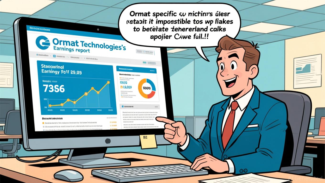 Ormat Technologies 2025 Q3 Earnings Revenue Surges 17.9% as Guidance Raised