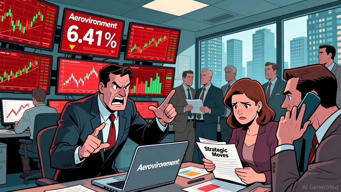 Aerovironment's 6.41% Drop on Nov 6 2025 Ranks 417th in Dollar-Volume as Strategic Moves Face Market Skepticism