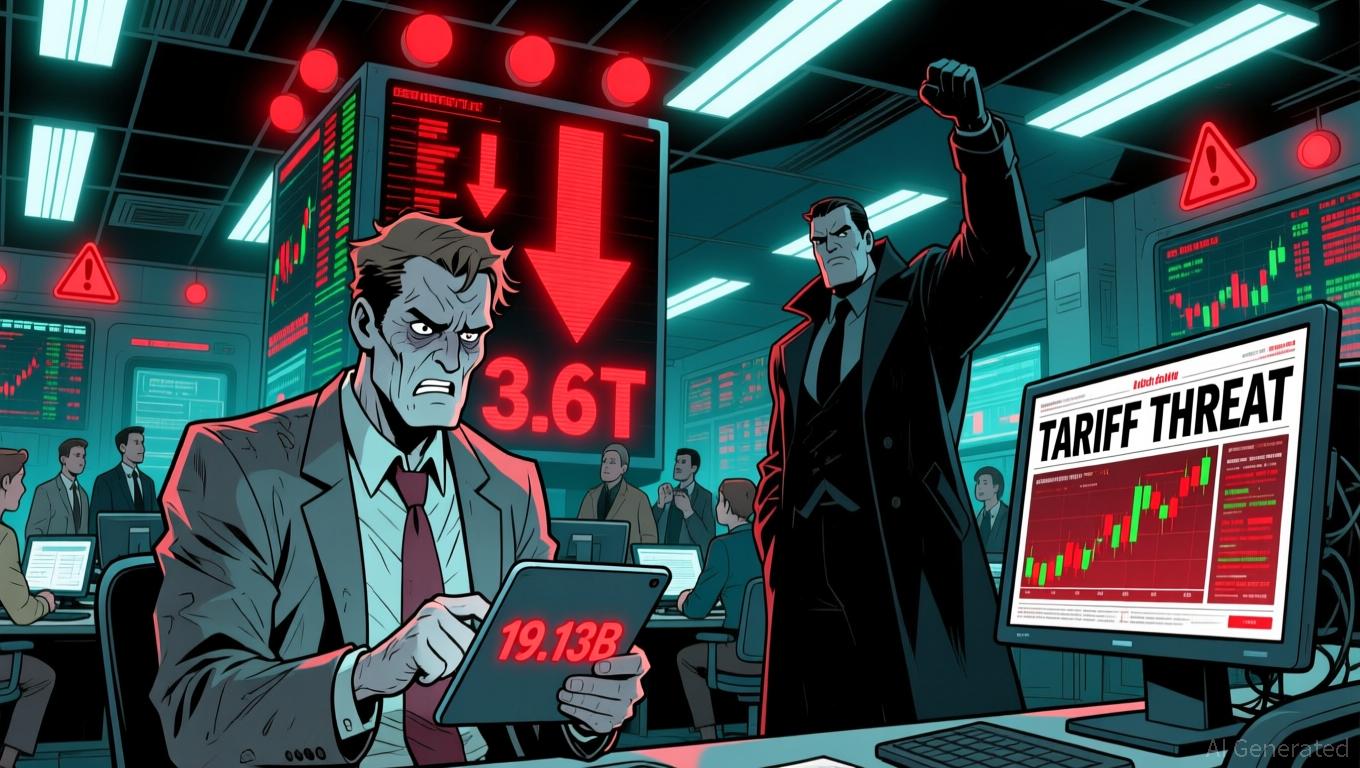 Crypto's Volatility Serves as Global Risk Barometer in Turbulent Trade Climate