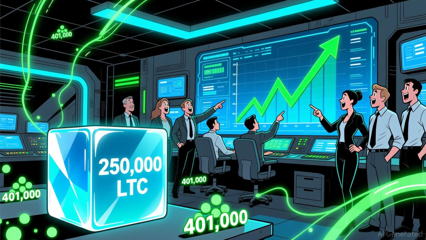 Litecoin's Bullish Breakout and Institutional Tailwinds: On-Chain Metrics, Whale Accumulation, and ETF Momentum Fueling a New Era