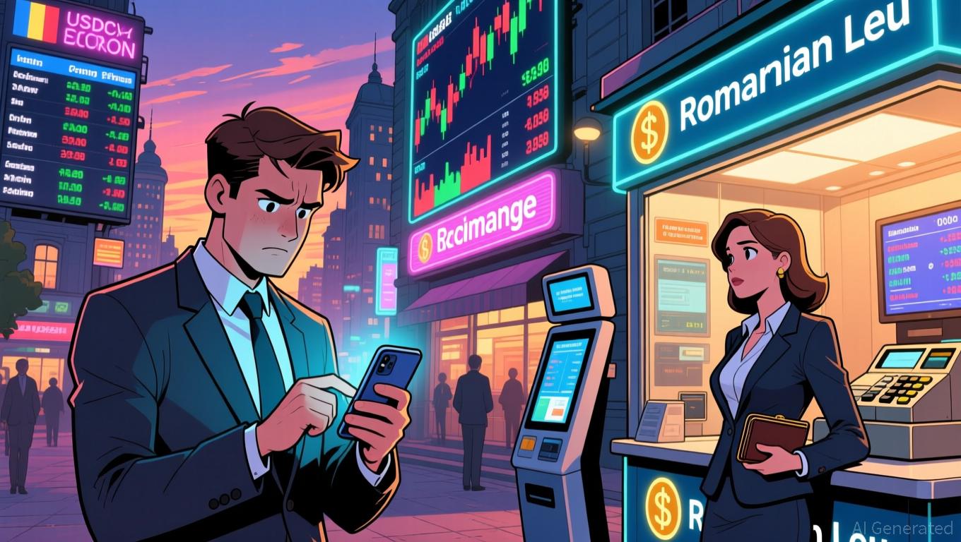 Market Overview for USDC/Romanian Leu