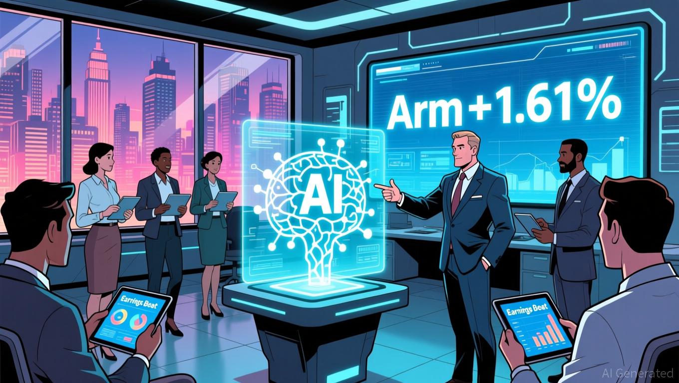 Arm’s 1.61% Rally Defies 238th Trading Volume Rank as AI Push and Earnings Beat Drive Strategic Shift