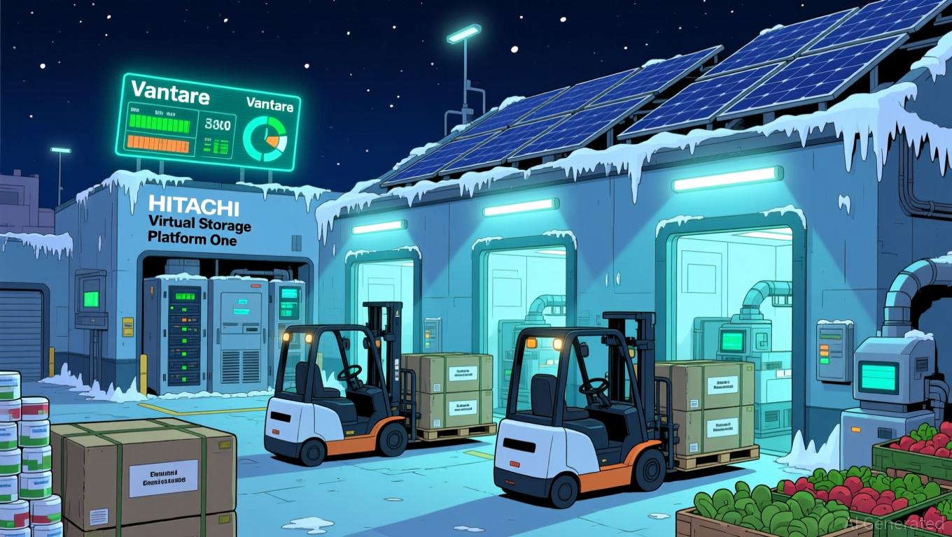 Hitachi Vantara's Energy-Efficient Storage Solutions Power Cold Chain Logistics Modernization