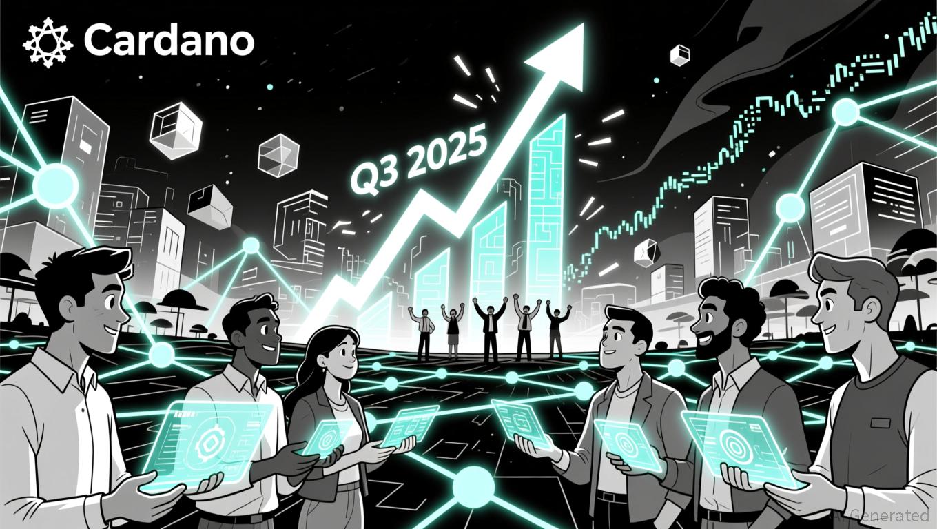 Cardano (ADA): A Whale-Driven DeFi Resurgence and Institutional Alignment Signal Undervalued Momentum