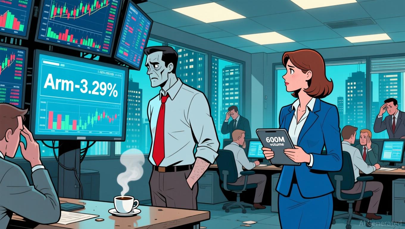 Arm Shares Tumble 3.29% with 165th-Ranked 600M Volume as Analyst Optimism Fades