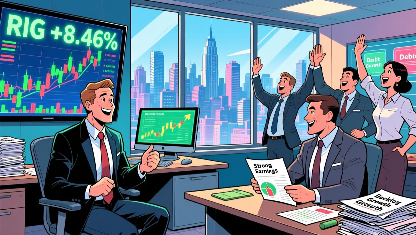 Transocean Ltd. (RIG) Shares Surge 8.46% on Strong Earnings, Backlog Growth, Debt Reduction