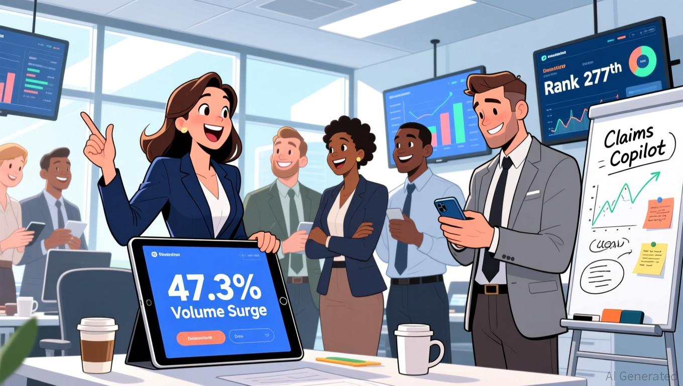Aon's Claims Copilot Launch Sparks 47.3% Volume Surge Ranks 277th in Market Activity