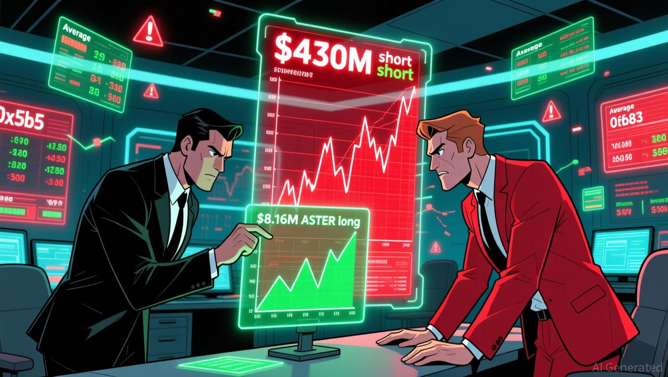 Aster News Today: Abraxas Bets Big on ASTER Longs as $49M Short Stance Widens Divide
