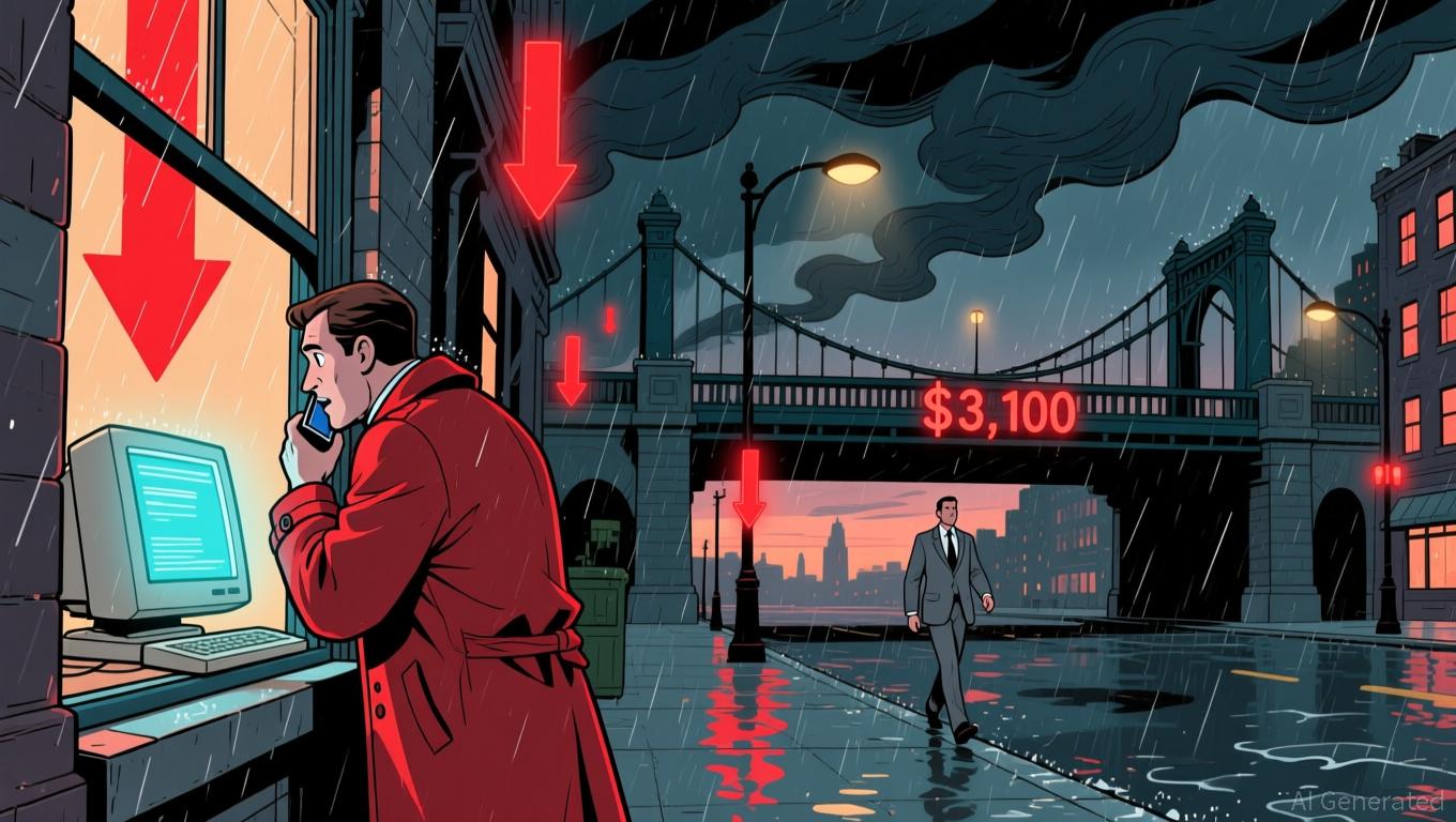 Ethereum News Today: Ethereum's $3,100 Support Dilemma: Will Whales Stem the Sell-Off?