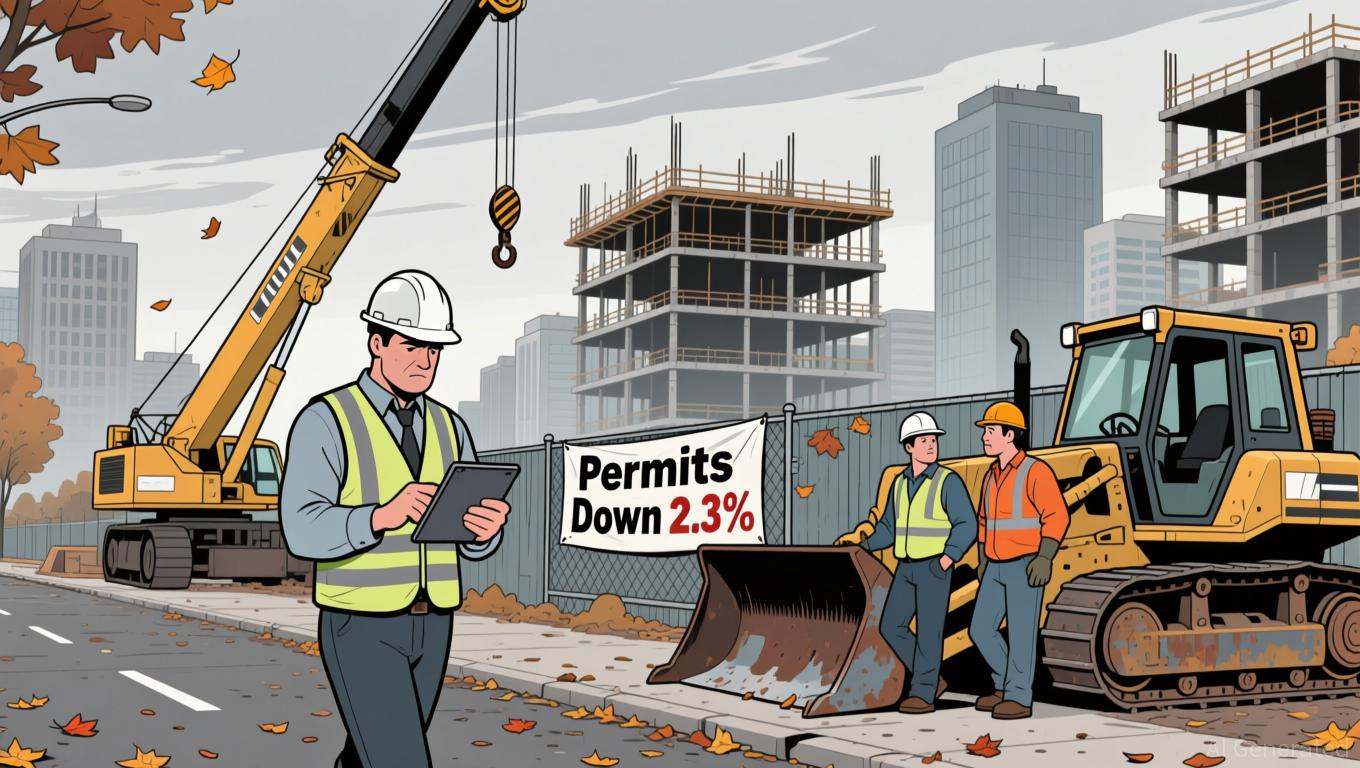 November 2025 Building Permits Data Reflects 2.3% Monthly Decline