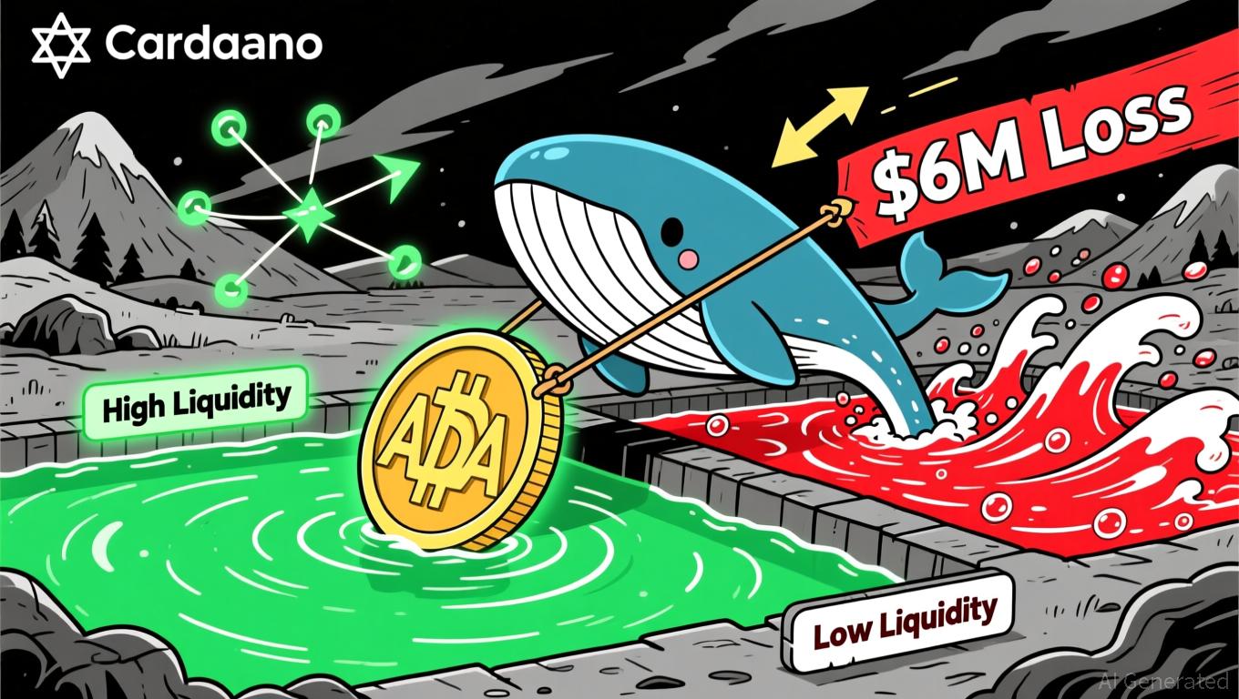 Liquidity Risks in DeFi Swaps: A $6M ADA Whale Error as a Wake-Up Call