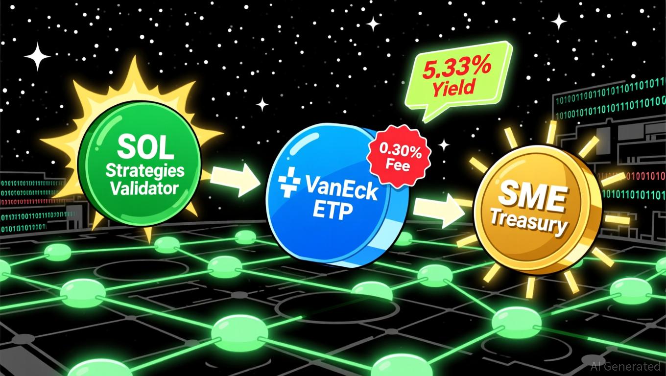 VanEck's Solana Staking ETF and Its Strategic Implications for Yield-Driven SMEs