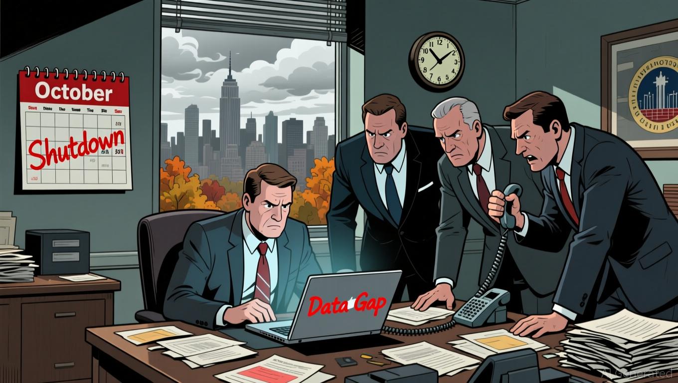 Government Shutdown Impedes October Economic Data Release, Raising Concerns for Federal Reserve’s Policy Outlook