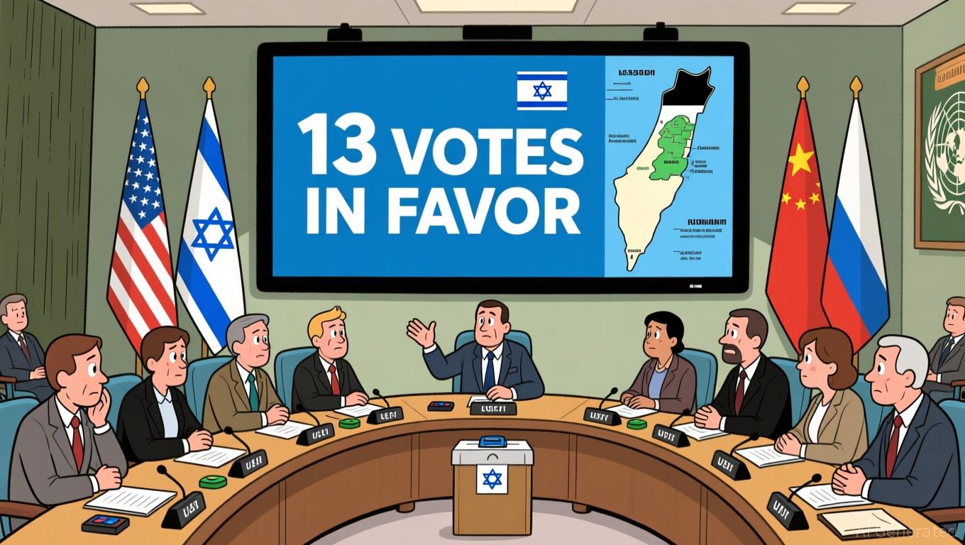 UN Security Council Backs Gaza Stabilization Plan