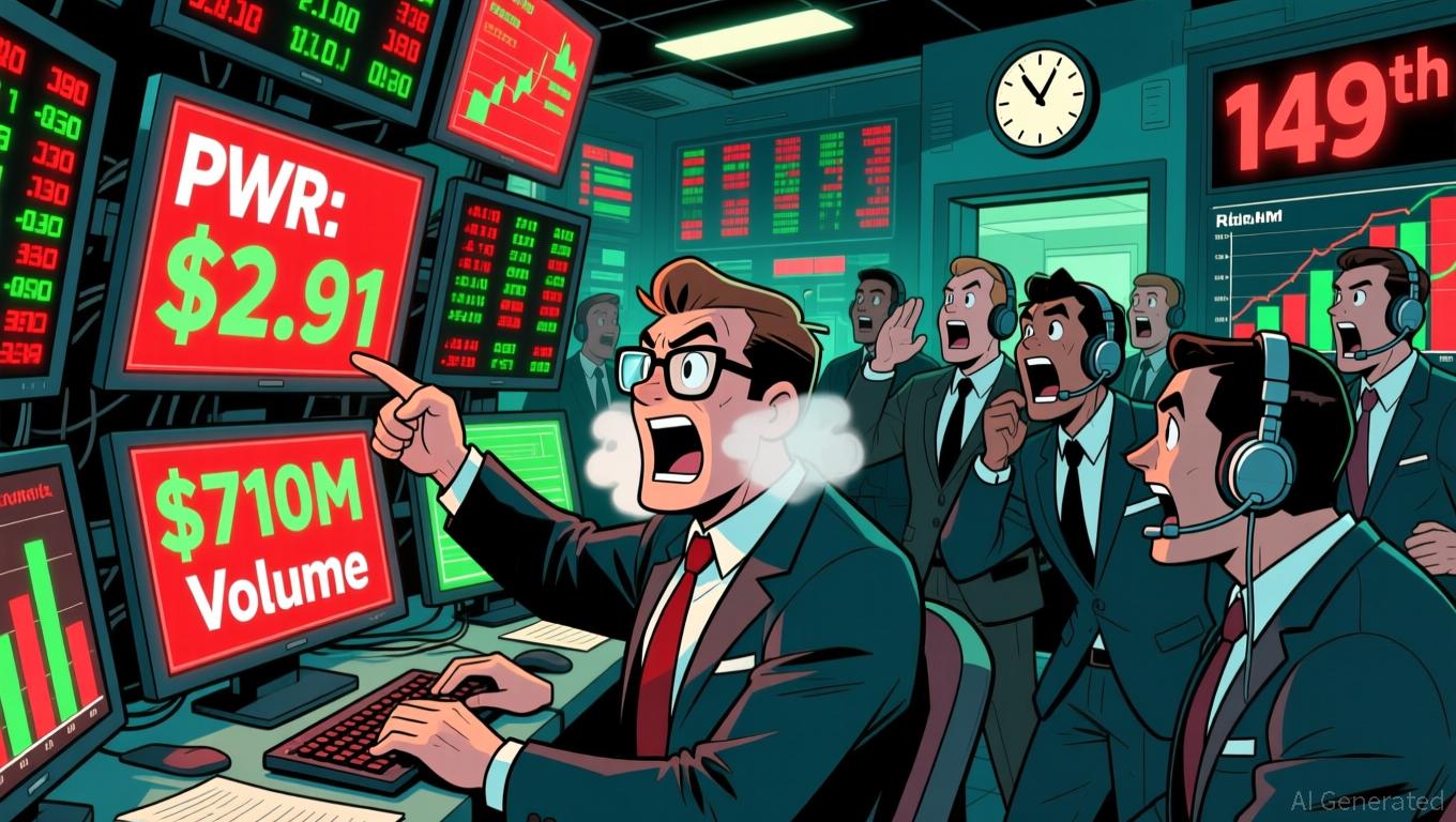 Quanta Services PWR Surges 2.91 as $710M Volume Ranks 149th in Market Turmoil